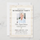 Search for school teacher retirement party invitations Rustic
