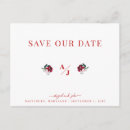 Search for red wedding postcards Elegant
