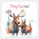 Search for christmas moose stickers Animal