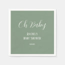 Search for modern napkins Baby shower