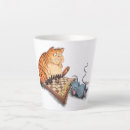 Search for drawing of a cat mugs For kids