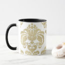 Search for damask pattern mugs Trendy