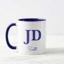 Search for name coffe mugs Initial