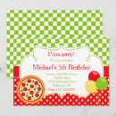 Search for pizza birthday invitations Boy
