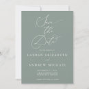 Search for sage green wedding stationery Minimalist