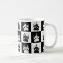 Search for bear paw prints mugs Paws