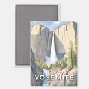 Search for yosemite national park magnets Watercolor