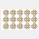 Search for mosaic pattern stickers Blue
