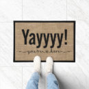 Search for funny sarcastic doormats Simple