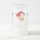 Search for santa claus beer glasses Vintage