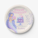 Search for mermaid paper plates Birthday