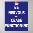 Search for nervous posters Humour