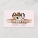Search for pet care business cards Dog walker