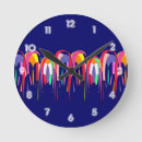 Search for hot air balloon clocks Blue