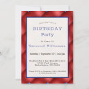 Search for patriotic birthday invitations Vintage