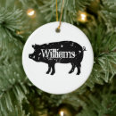 Search for black pig christmas tree decorations Farm