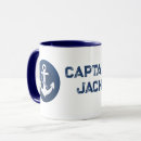 Search for navy and white mugs Captain