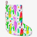 Search for parrot christmas stockings Colourful
