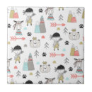 Search for forest animals tiles Boho