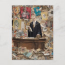 Search for judges postcards Law