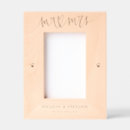 Search for heart picture frames Mr and mrs