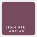 Search for monogram invitation wedding stickers Simple