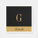 Search for black and gold napkins Elegant