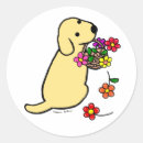 Search for cartoon puppy stickers Illustration