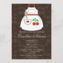 Search for apron kitchen shower invitations Bride
