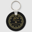 Search for gold damask key rings Ornate