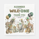 Search for wild one napkins Party animals