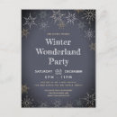 Search for winter wonderland party invitations Snowflakes