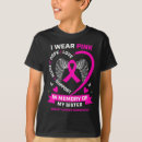 Search for breast cancer in memory of tshirts Sister