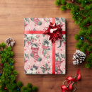 Search for black cat christmas wrapping paper Pink