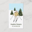 Search for ski instructor business cards Winter sports