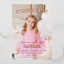 Search for princess tea party invitations Pink