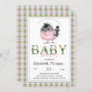 Search for green tractor baby shower invitations Country