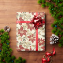 Search for vintage red and green christmas wrapping paper Pattern