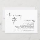 Search for morning wedding invitations The morning after