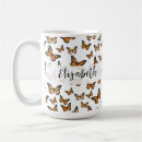 Search for orange butterfly mugs Nature