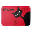 Search for black cat bath mats Feline
