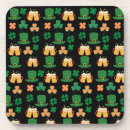 Search for saint patrick coasters Shamrock