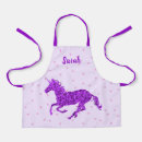 Search for purple unicorn aprons Lavender