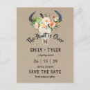 Search for hunting save the dates The hunt is over