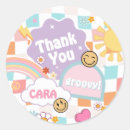 Search for young wild and three stickers Retro