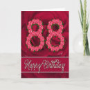 Search for 88th birthday cards Flowers