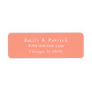 Search for coral return address labels Bold