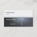 Search for sober business cards Black