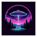 Search for alien spaceship posters Galaxy