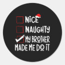 Search for brother funny stickers Birthday